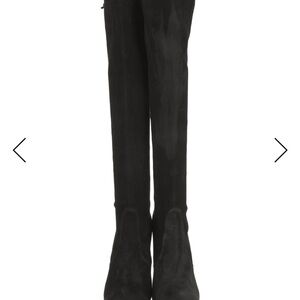 Stuart Weitzman Elegant Black Over-the-Knee Boots